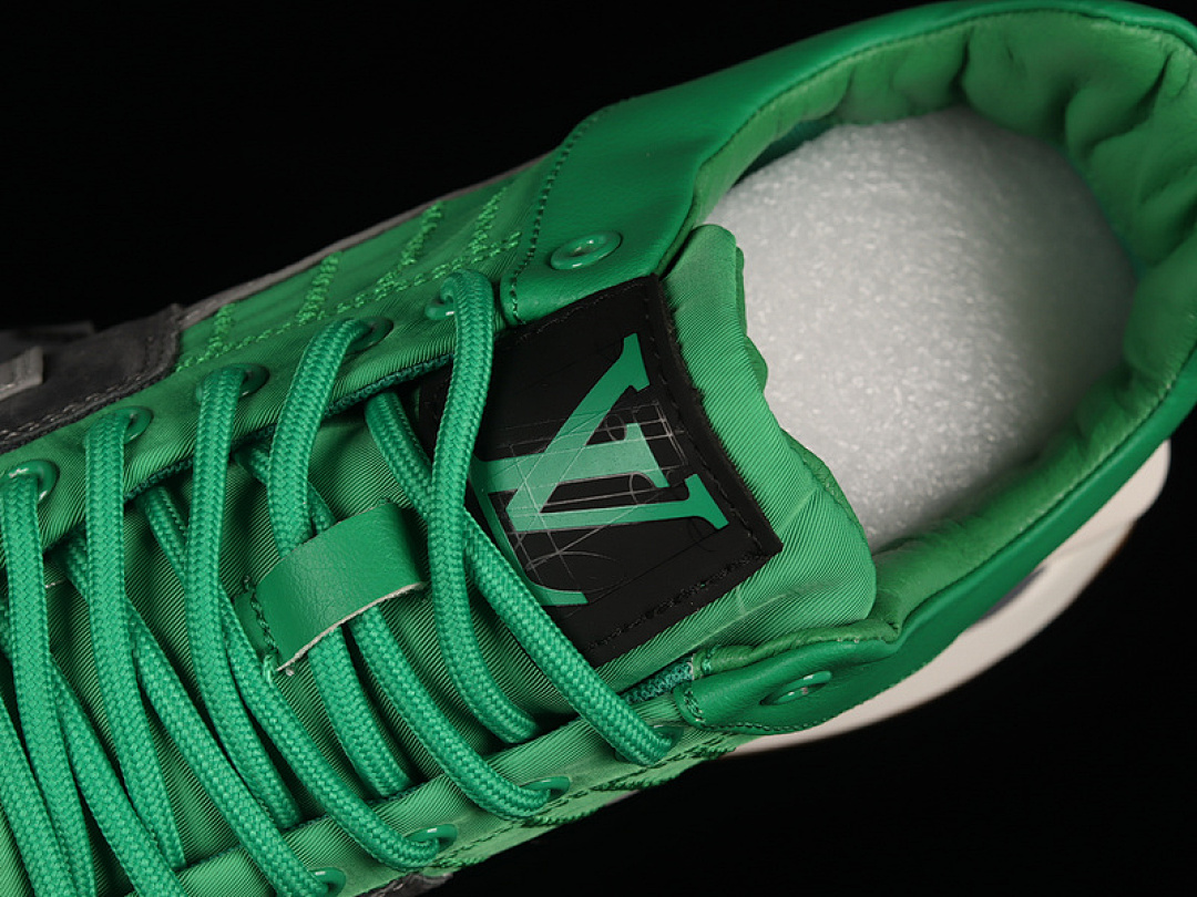 Louis Vuitton [AMDBJIN365]-[L*V BASKETBALL BOARD SHOES GREEN/GREY/WHITE]-[MAN:39-44] - Image 8