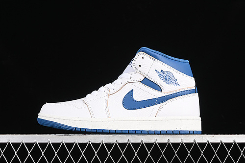Jordan AIR Jordan 1 MID INDUSTRIAL BLUE WHITE/INDUSTRIAL BLUE · FN5215-141, photo 1