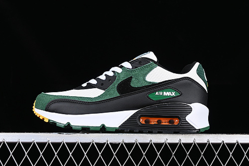 Nike AIR MAX 90 WHITE/BLACK/GREEN · DM0029-004, photo 1