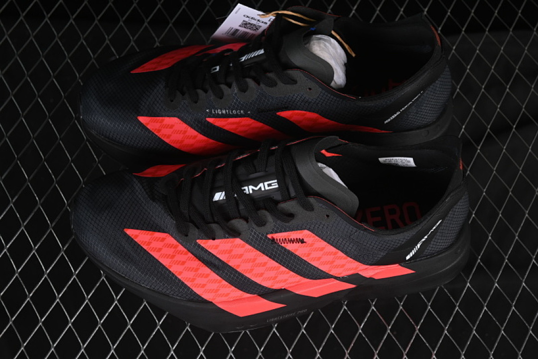 Adidas [KH8840]-[ADIZERO ADIOS 4 M BLACK/ORANGE]-[WOMAN:36-39]-[MAN:40-45] - Image 11