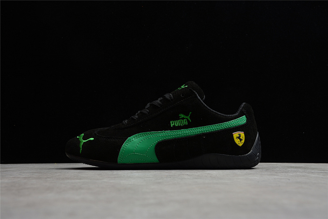 Puma Puma FUTURE CAT LEATHER SF BLACK/BLACK/GREEN · 300833-11, photo 1