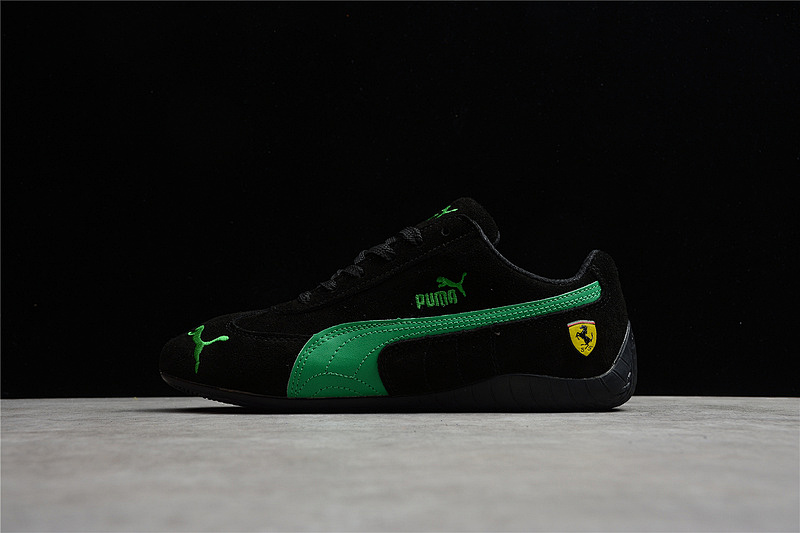 Puma Puma FUTURE CAT LEATHER SF BLACK/BLACK/GREEN · 300833-11, photo 1