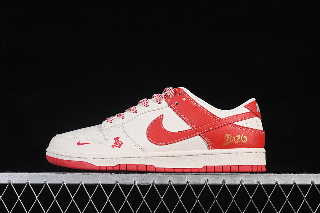 Unbranded [MZ9588-857]-[SB DUNK LOW LOW-TOP CASUAL SKATE SHOES WHITE/RED]-[WOMAN:36-39]-[MAN:40-45], photo 1
