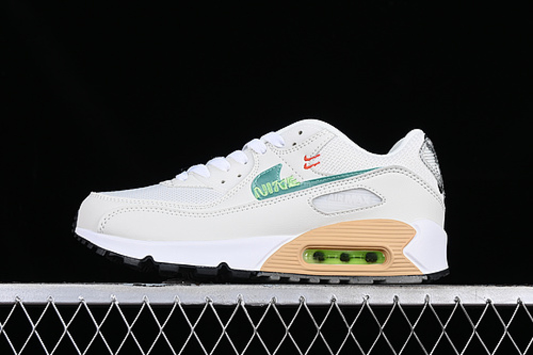 Unbranded [DO9850-100]-[AIR MAX 90 WHITE/GREEN/GREY/BROWN]-[WOMAN:36-39]-[MAN:40-45], photo 1