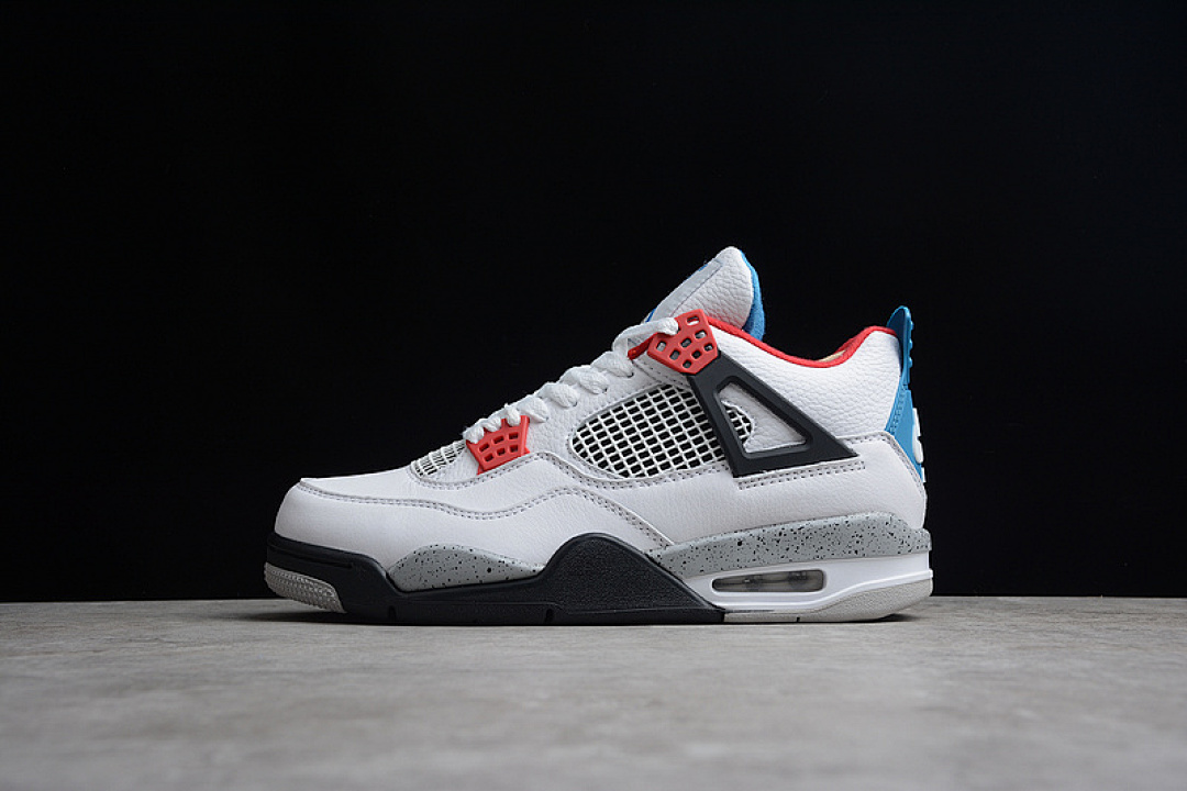 Jordan [CI1184-146]-[AIR JORDAN 4 RETRO SE WHAT THE WHITE/MILITARY BLUE/FIRE RED-TECH (GREY]), photo 1