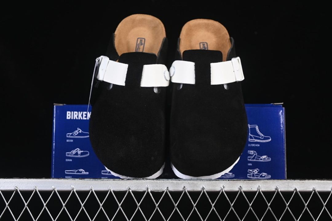 Birkenstock [BIRKENSTOCK BLACK/WHITE]-[WOMAN:35-39]-[MAN:40-45] - Image 12