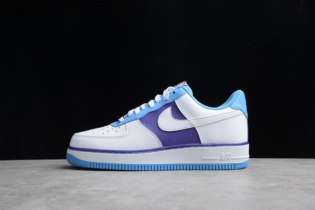 Nike [DC8874-101]-[NBA X AIR FORCE 1 LOW 07 LV8 75TH ANNIVERSARY LAKERS WHITE/COAST], photo 1