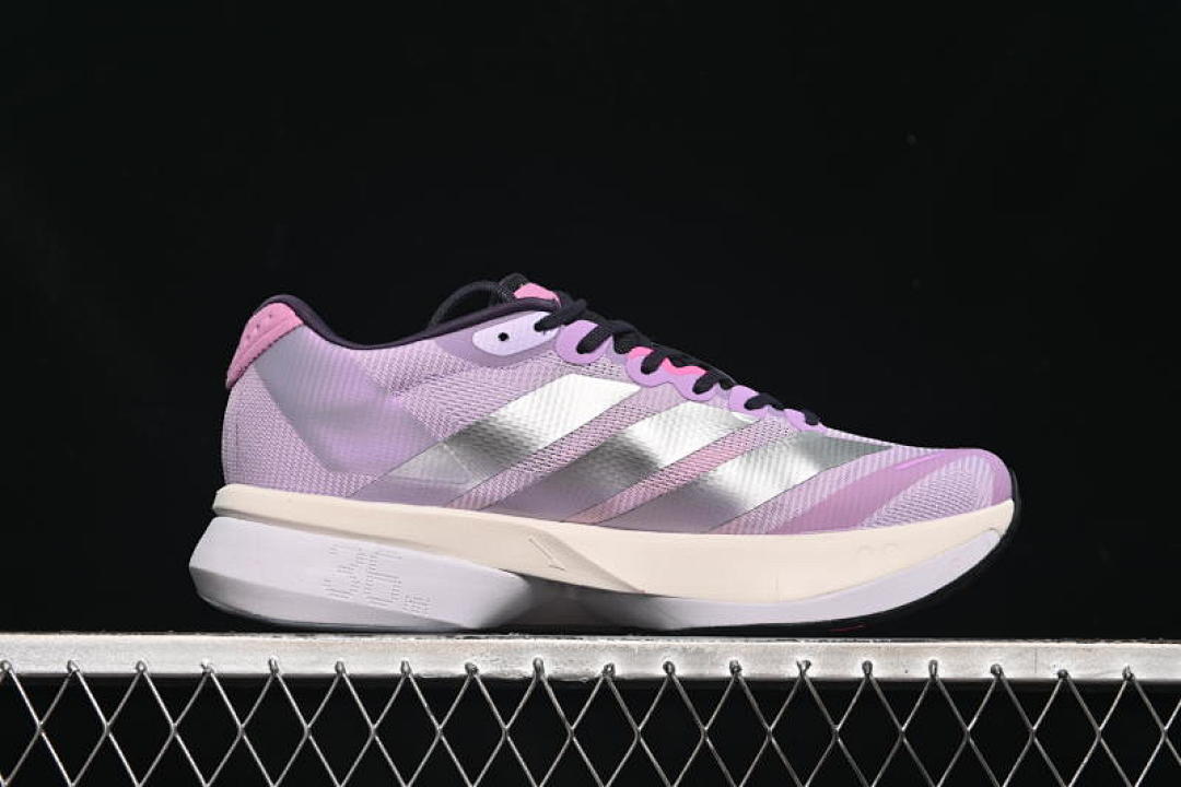 On Running [IS4955]-[ADIZERO BOSTON 13 PURPLE/BLACK/SILVER]-[WOMAN:36-39]-[MAN:40-46] - Image 2