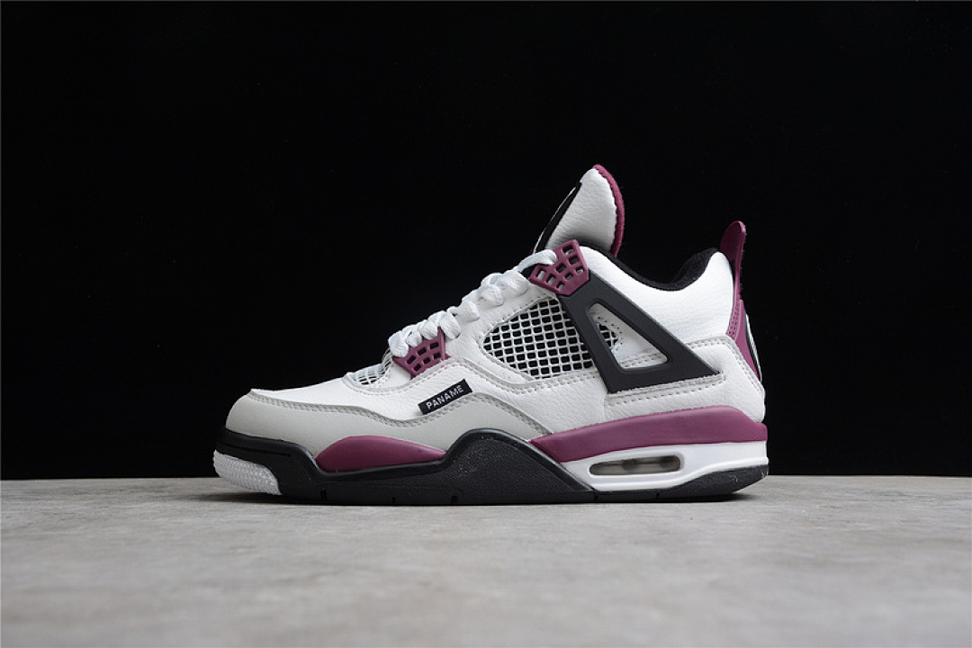 Jordan [CZ5624-100]-[PARIS SAINT-GERMAIN X AIR JORDAN 4 RETRO WHITE/NEUTRAL GREY/BLACK/BORDEAUX], photo 1