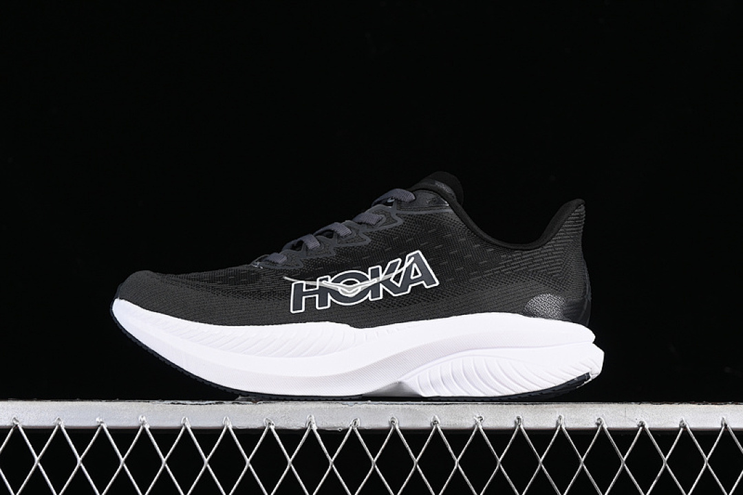 Chanel [1147790 BWHT]-[HOKA ONE MACH 6 BLACK/WHITE]-[WOMAN:36-39]-[MAN:40-45] - Image 2