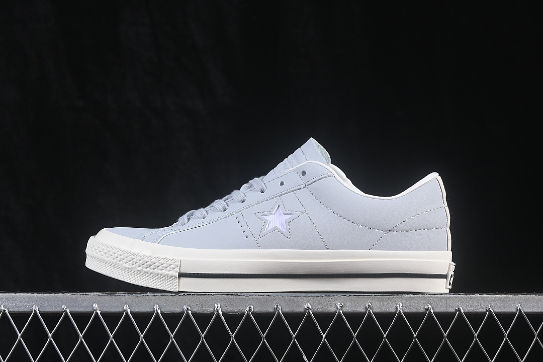 Unbranded [A02942C]-[ONE STAR PRO CASUAL SKATE SHOES LIGHT GRAY/WHITE]-[WOMAN:35-39.5]-[MAN:40-44], photo 1