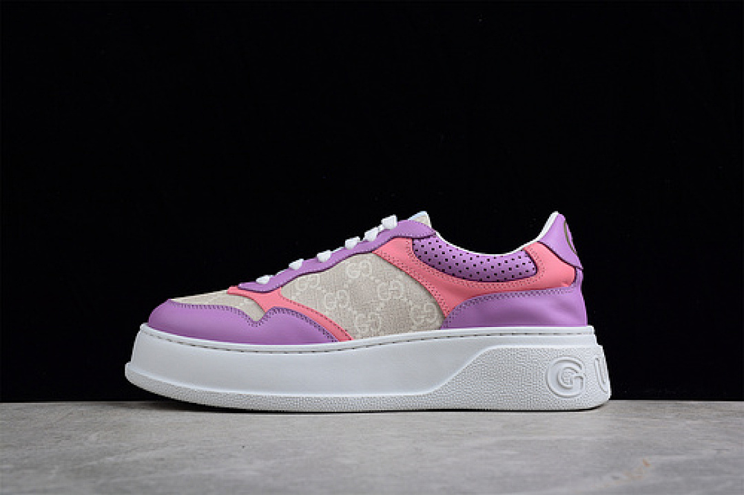 Chanel Chanel [GU*CCI SCREENER GG HIGH-TOP SNEAKER WHITE/PURPLE/PINK]-[WOMAN:35-40], photo 1