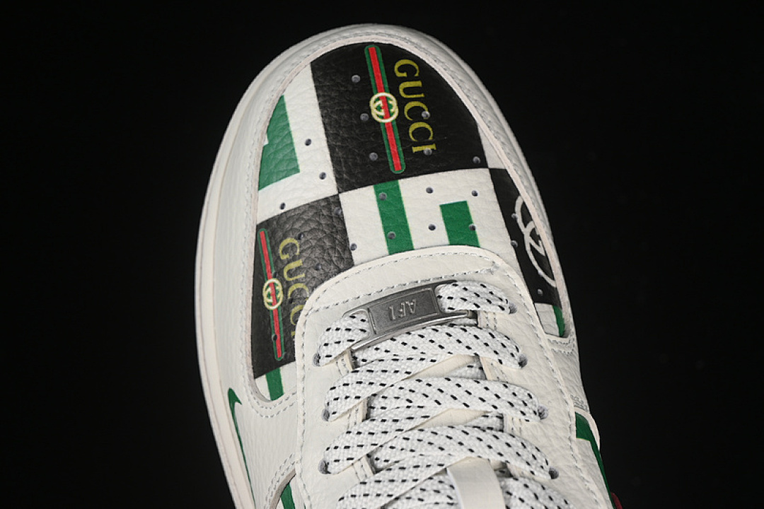 Nike [LW9279-012]-[AIR FORCE 1 07 LOW WHITE/RED/GREEN]-[WOMAN:36-39]-[MAN:40-45] - Image 10