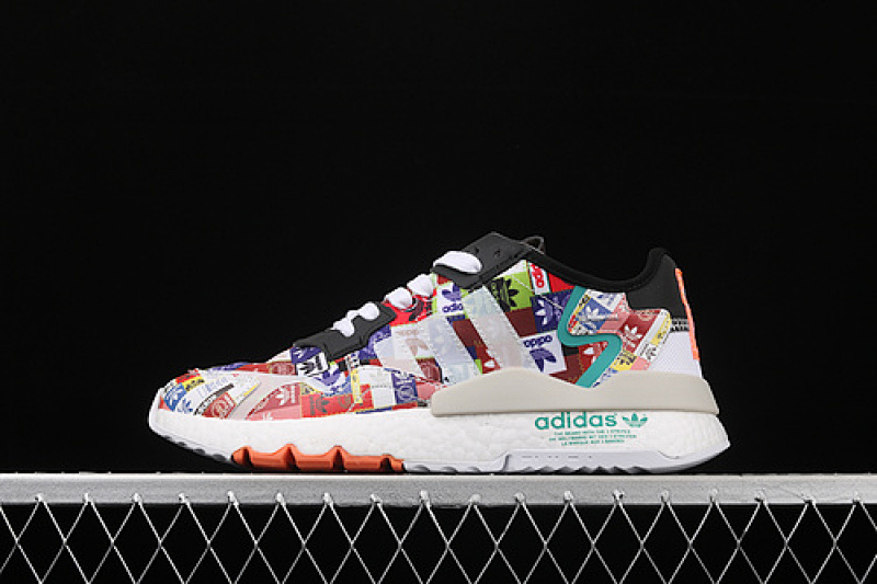 NITE JOGGER JOINT NIGHT WALKER CLOUD WHITE/MULTI-COLOR · EF3848, photo 1
