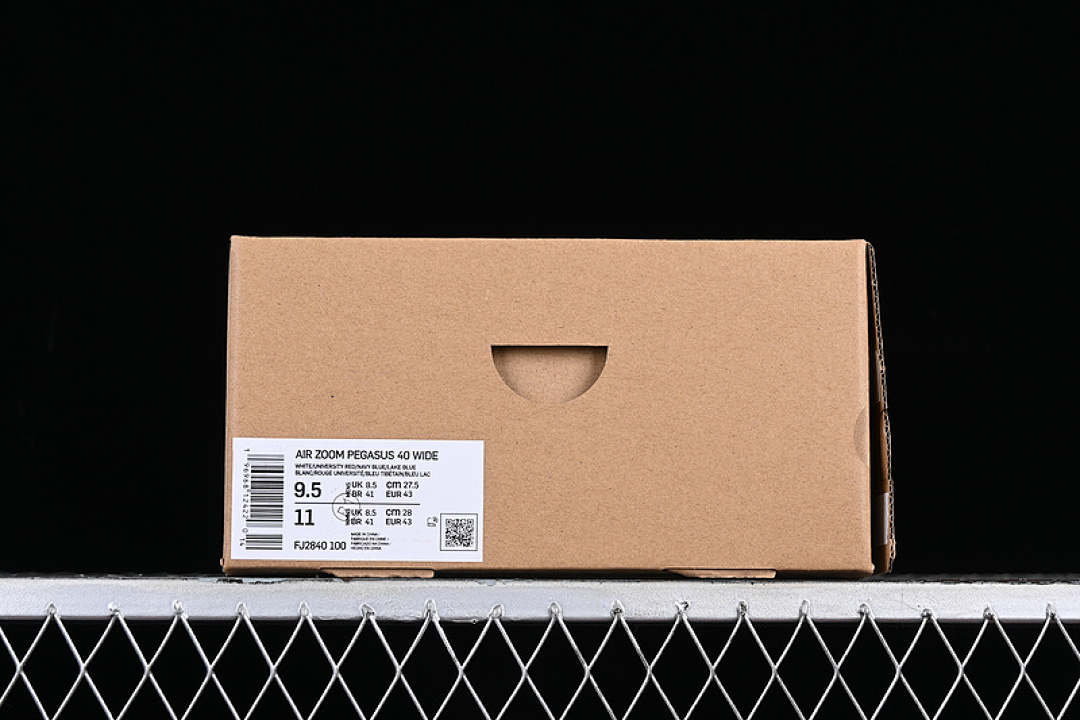 Nike [FJ2840-100]-[AIR ZOOM PEGASUS 40 WHITE/BLACK/BLUE/ORANGE]-[MAN:39-45] - Image 11