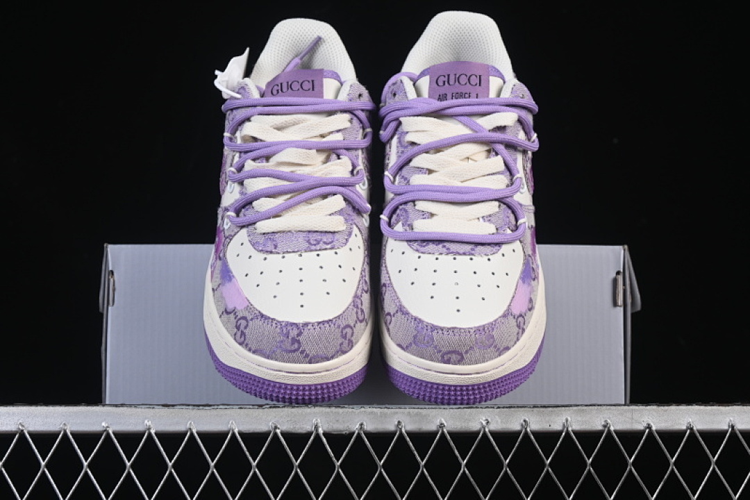 Nike [BD7700-202]-[AIR FORCE 1 07 LOW Dreaming Purple/WHITE]-[WOMAN:36-39]-[MAN:40-45] - Image 12