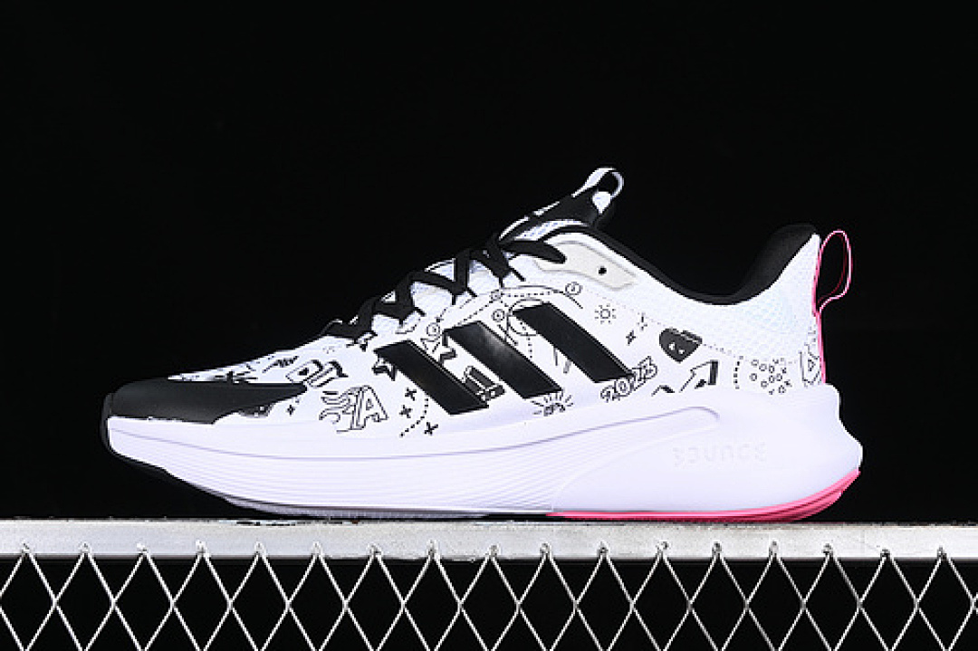 ALPHAEDGE WHITE/BLACK/PINK · IF7368, photo 1