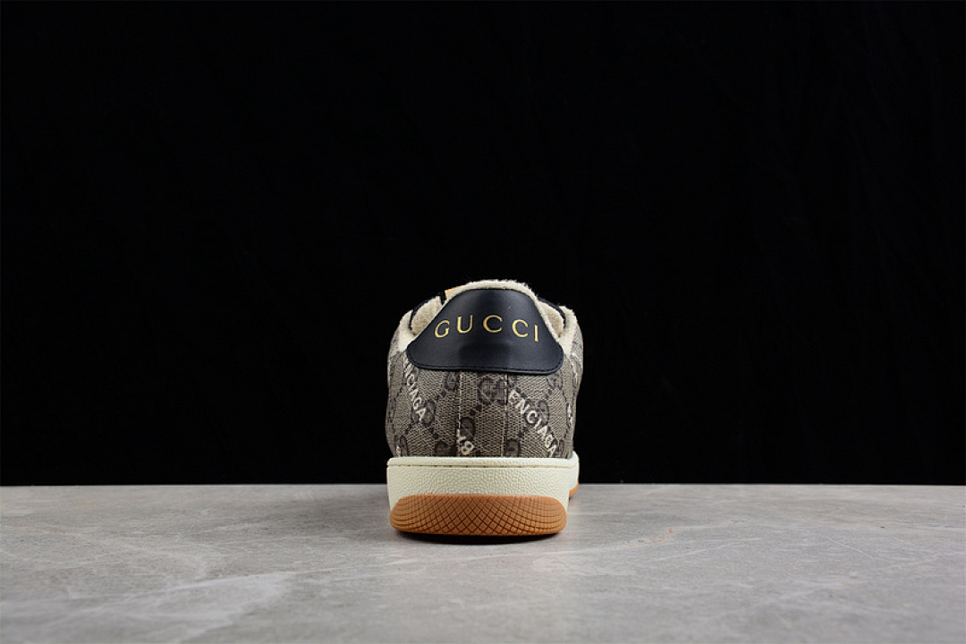 Gucci [GU*CCI DISTRESSED SCREENER SNEAKER GREY/BLACK/RED-BEIGE]-[WOMAN:35-39]-[MAN:40-45] - Image 12