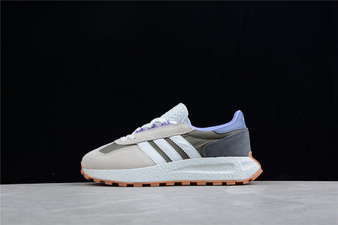 Purple RETROPY E5 SHOES LIGHT GREY/GREY/PURPLE-WHITE · GY1034, photo 1