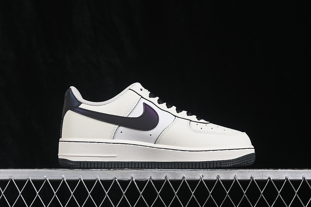 Nike [FB1839-199]-[AIR FORCE 1 07 LOW CASUAL SNEAKERS WHITE/BLACK/BLUE]-[WOMAN:36-39]-[MAN:40-45] - Image 16