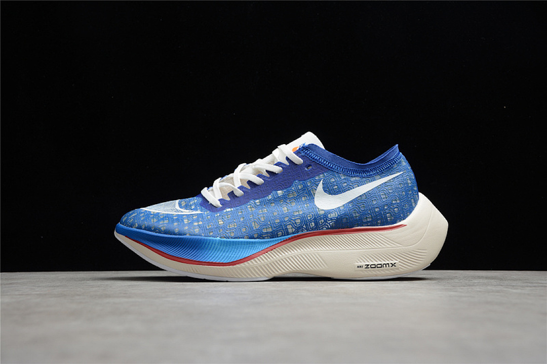 ZOOMX VAPORFLY NEXT% BLUE RIBBON SPORTS GAME ROYAL/GYM RED/TOTAL ORANGE/WHITE · DD8337-400, photo 1