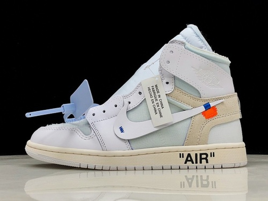 Off-White [AQ0818-100]-[OG AIR JORDAN 1 RETRO HIGH GS X OFF WHITE WHITE]-[MAN:40-47.5], photo 1