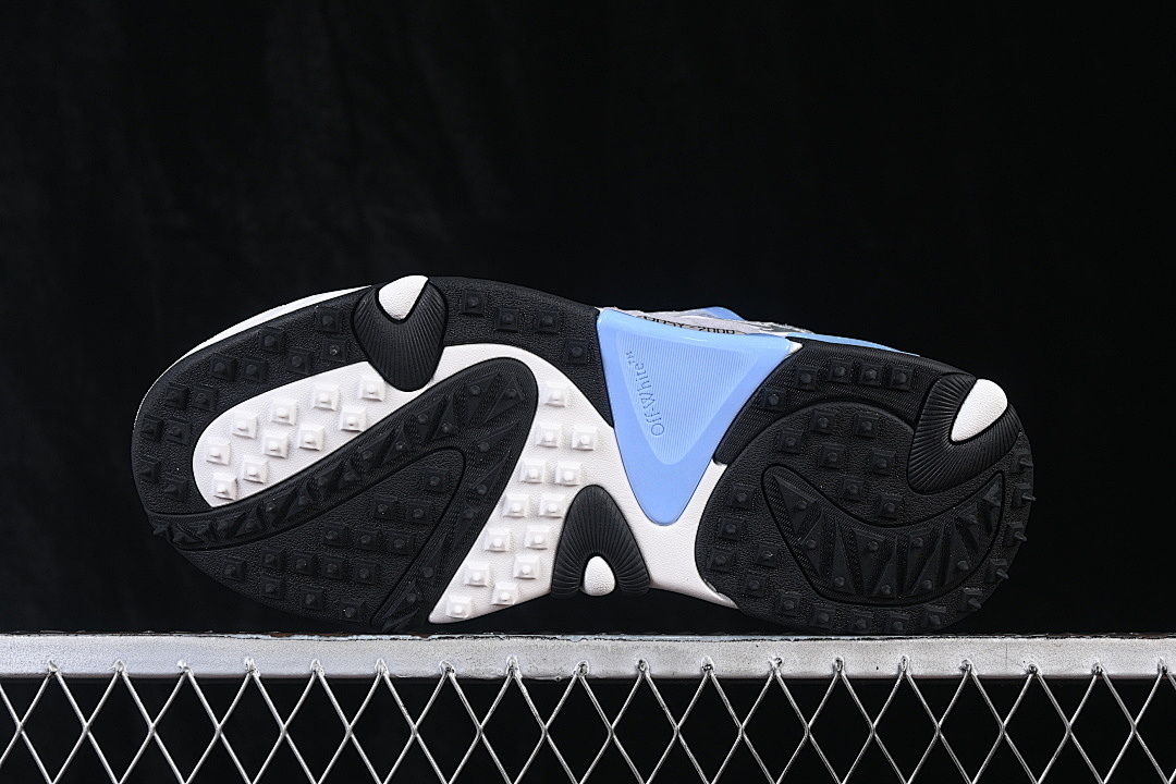 Unbranded [RETRO RUNNING SHOES GREY/BLUE/WHITE/GREY]-[WOMAN:36-39]-[MAN:40-47] - Image 15