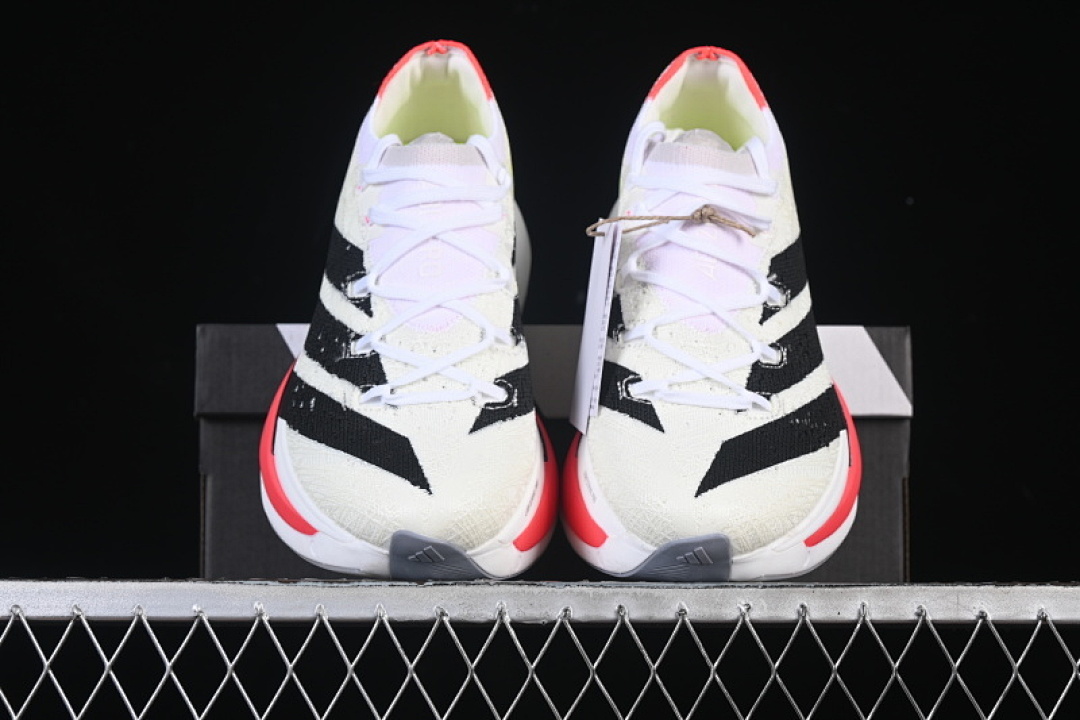 Adidas [JR2597]-[PRIME X 3.0 STRUNG COMFORTABLE SHOES RED/WHITE/BLACK]-[WOMAN:36-39]-[MAN:40-45] - Image 12