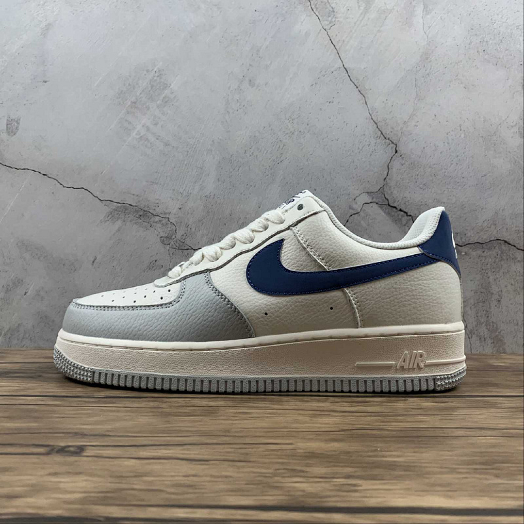 Nike [CT5566-033]-[AIR FORCE 1 LOW BEIGE/LIGHT GREY/BLUE]-[WOMAN:36-39]-[MAN:40-45], photo 1