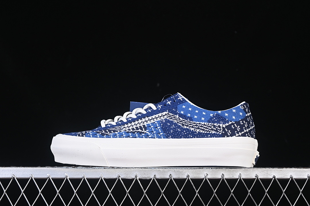 Unbranded [VN000SHXBLU]-[ANTI SLIP CASUAL SKATE SHOES NAVY BLUE/WHITE]-[WOMAN:35-39]-[MAN:40-44], photo 1