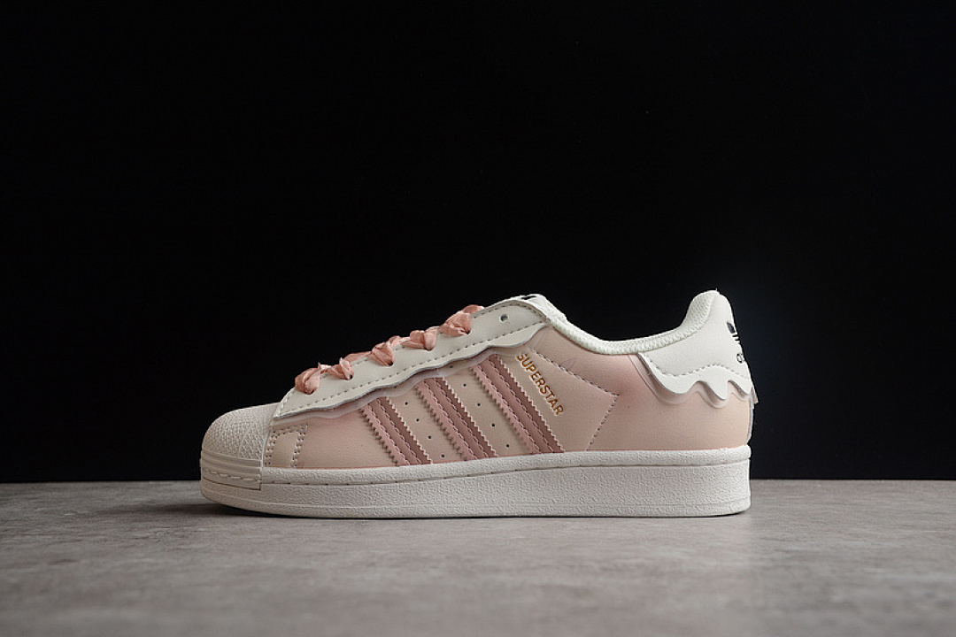 Adidas SUPERSTAR SHOES LIGHT PINK/CLOUD WHITE/LIGHT PINK · GW4444, photo 1