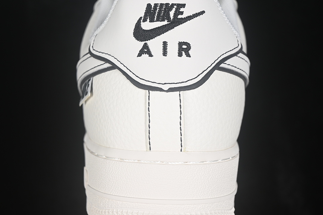 Nike [DN9688-118]-[AIR FORCE 1 07 LOW CASUAL SNEAKERS WHITE/BLACK]-[WOMAN:36-39]-[MAN:40-45] - Image 6