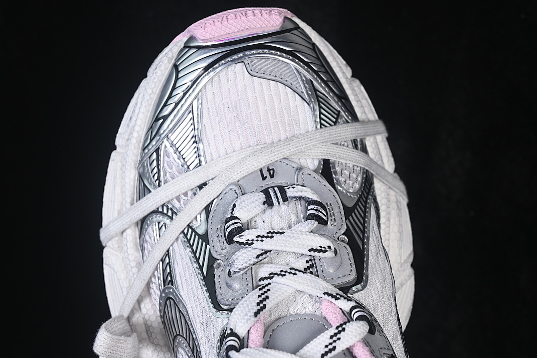 Balenciaga [W3XGC9510]-[FASHIONABLE RUNNING SHOES WHITE/SILVER/PINK]-[WOMAN:35-39]-[MAN:40-46] - Image 10