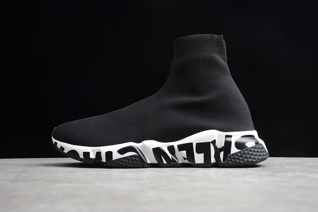 SPEED SHOES BLACK/WHITE · ECBL900087B, photo 1