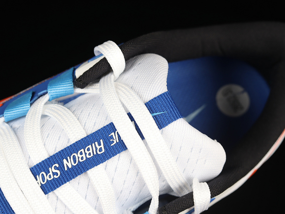 Nike [DQ8575-100]-[AIR ZOOM PEGASUS 38 WHITE/GAME ROYAL/UNIVERSITY BLUE/RUSH ORANGE]-[MAN:39-45] - Image 8