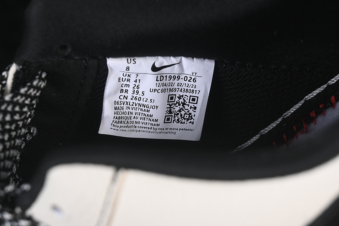 Nike [LD1999-026]-[AIR FORCE 1 07 LOW CASUAL SNEAKERS WHITE/BLACK/WHITE]-[WOMAN:36-39]-[MAN:40-45] - Image 6
