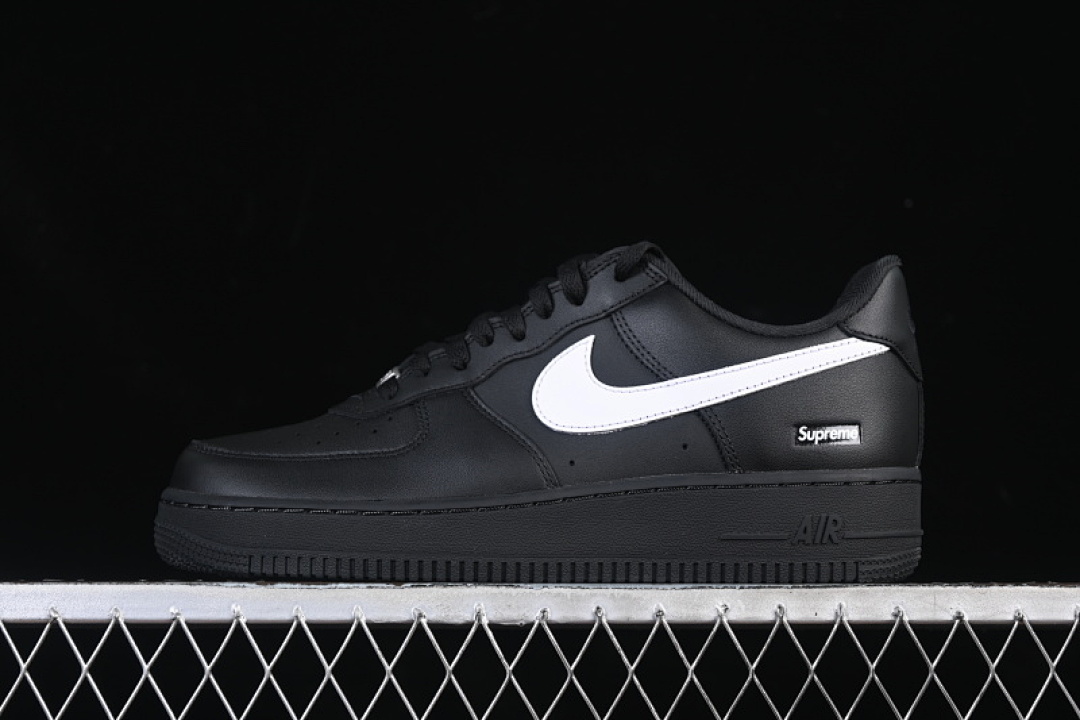 Nike Nike AIR FORCE 1 LOW SUPREME BLACK WHITE BLACK/WHITE/BLACK · CU9225-002, photo 1