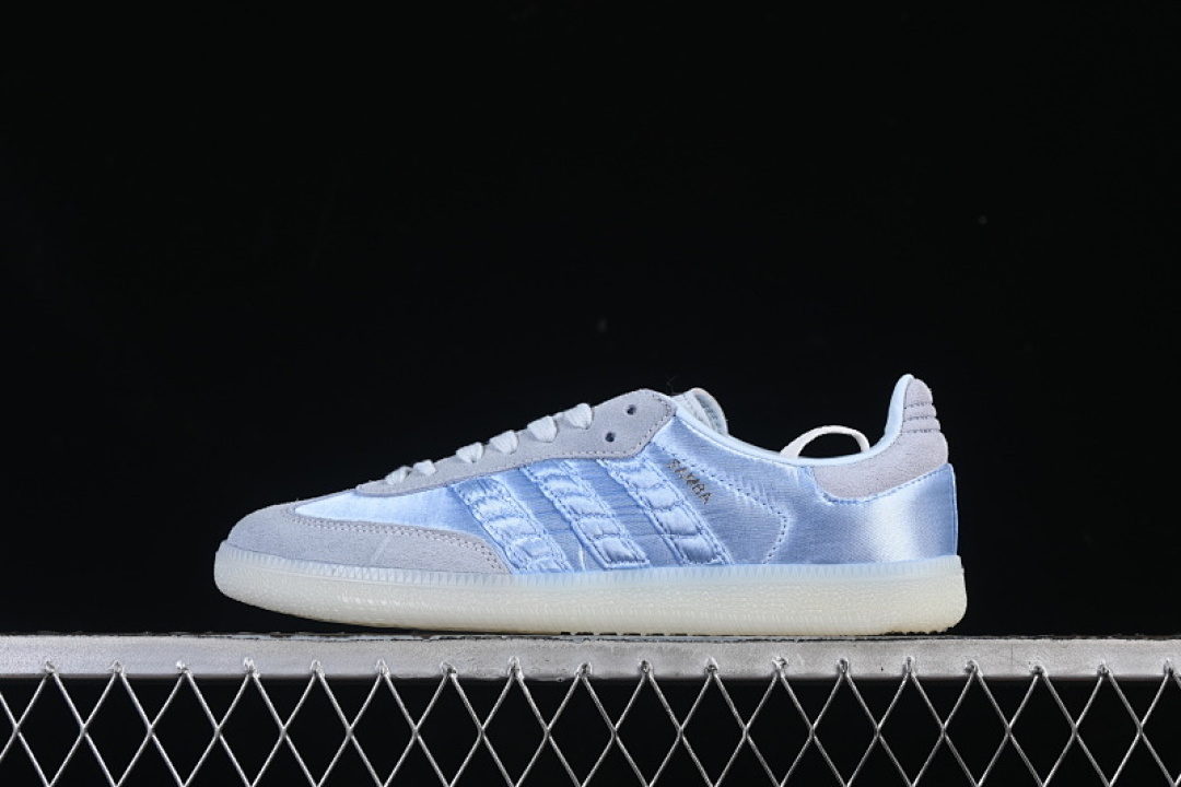 Adidas Adidas SAMBA CLOVER CASUAL BOARD SHOES BLUE/LIGHT GREA · HQ5160, photo 1