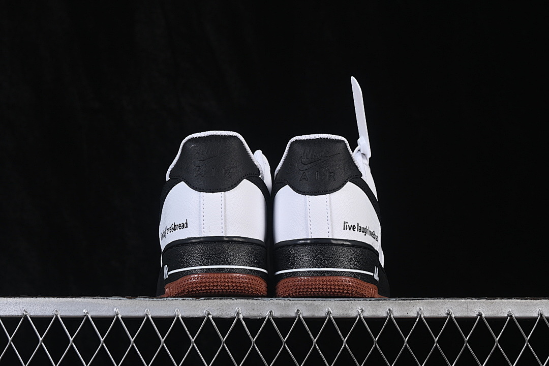 Nike [ZH0316-161]-[AIR FORCE 1 07 LOW CASUAL SNEAKERS WHITE/BLACK/WHITE]-[WOMAN:36-39]-[MAN:40-45] - Image 14