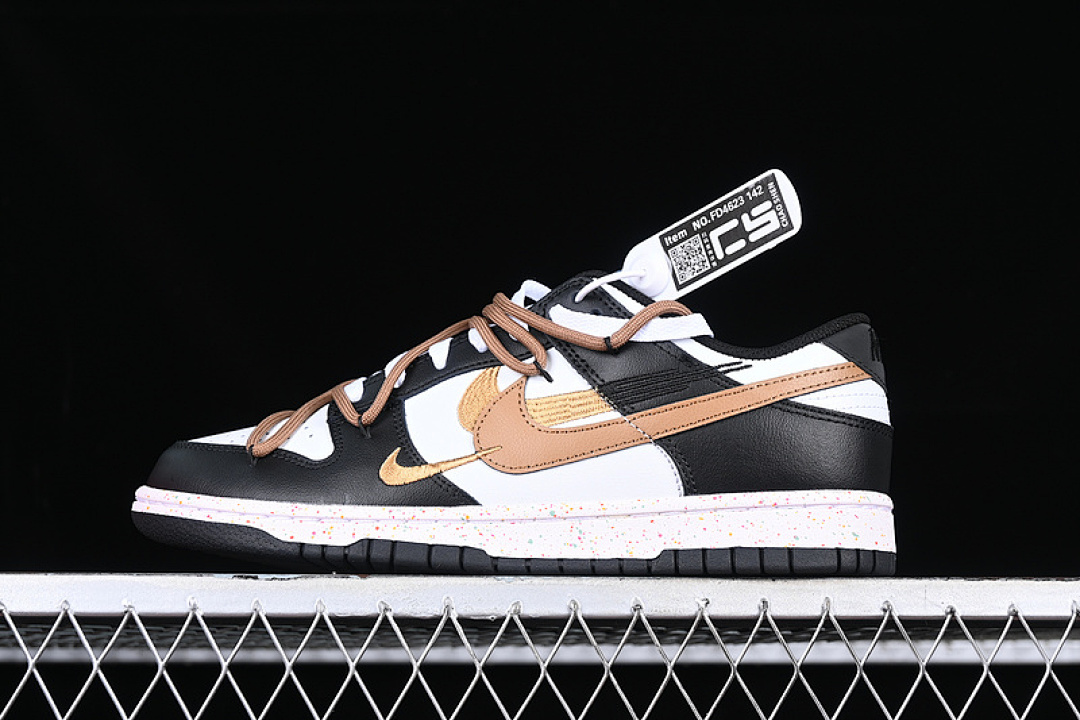 Unbranded [FD4623-142]-[DUNK LOW MULTI COLOR WHITE/BLACK/BROWN]-[WOMAN:36-39]-[MAN:40-46], photo 1