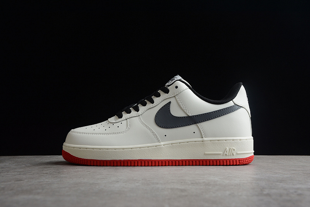 Nike [DD7798-806]-[AIR FORCE 1 LOW 07 WHITE/BLACK/RED]-[WOMAN:36-39]-[MAN:40-45], photo 1