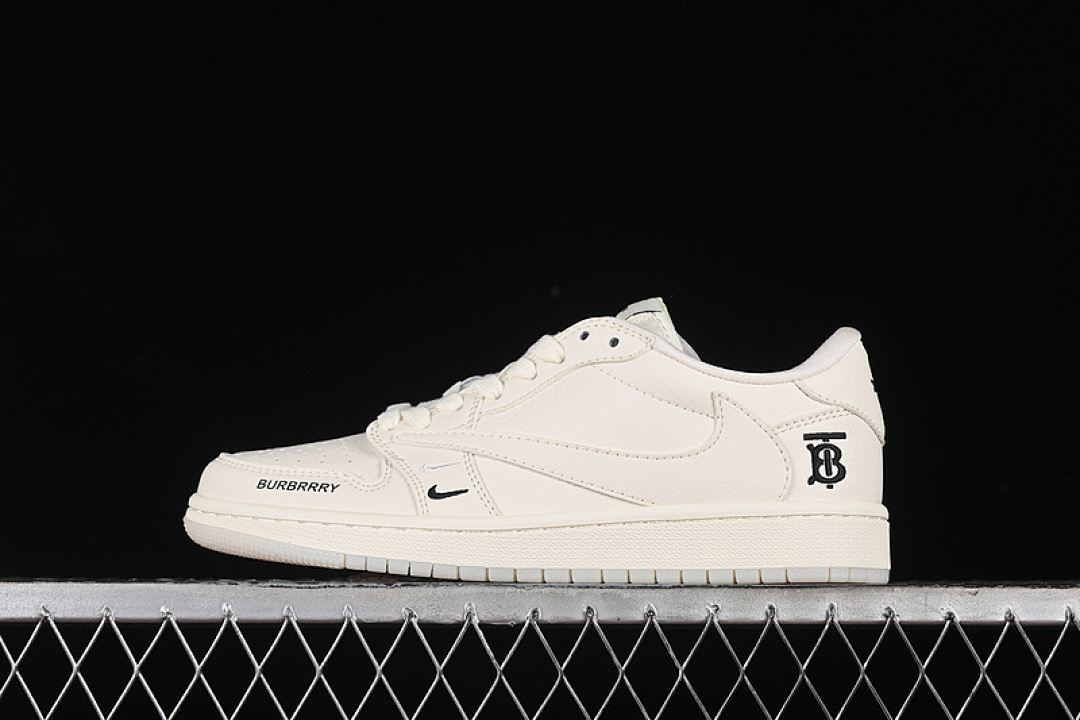 Jordan [BB6588-313]-[TRAVIS SCOTT X FRAGMENT DESIGN AIR JORDAN 1 LOW OG SP OFF WHITE/GREY]-[36-45], photo 1