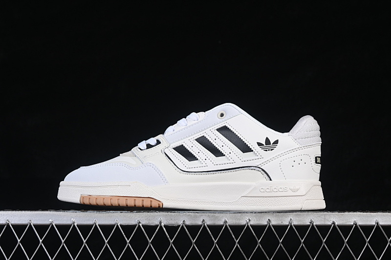 DROP STEP LOW CORE WHITE/CORE BLACK/GREY ONE · JS3268, photo 1