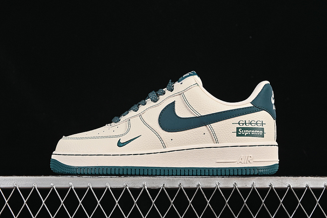 Nike [KJ1688-005]-[AIR FORCE 1 07 LOW WHITE/BLUE]-[WOMAN:36-39]-[MAN:40-45] - Image 2