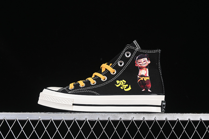 Converse Converse CHUCK 1970S BLACK/WHITE/YELLOW · 162050C, photo 1