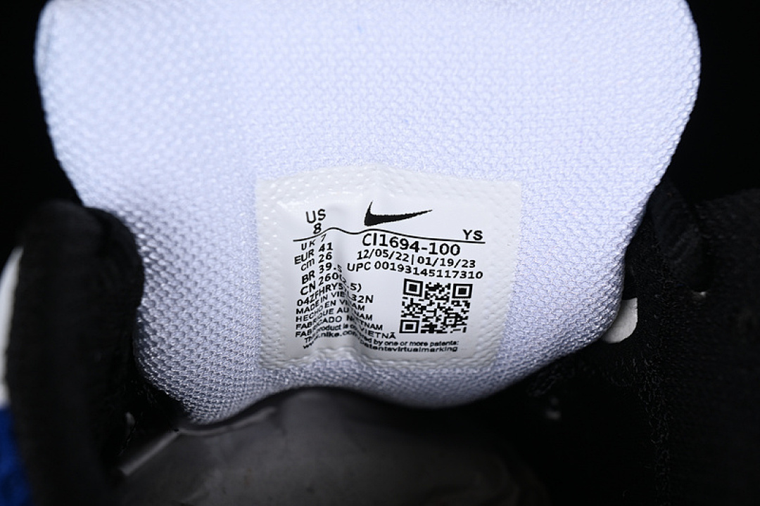 Nike [CI1694-100]-[AIR ZOOM VOMERO 5 SE SP WHITE/RACER BLUE BLACK]-[WOMAN:36-39]-[MAN:40-45] - Image 5