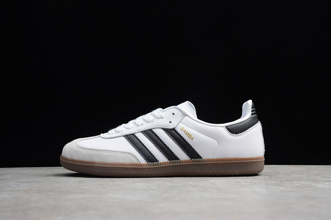 Adidas [B75806]-[SAMBA OG SHOES CLOUD WHITE/CORE BLACK/CLEAR GRANITE]-[UNISEX:36-45], photo 1