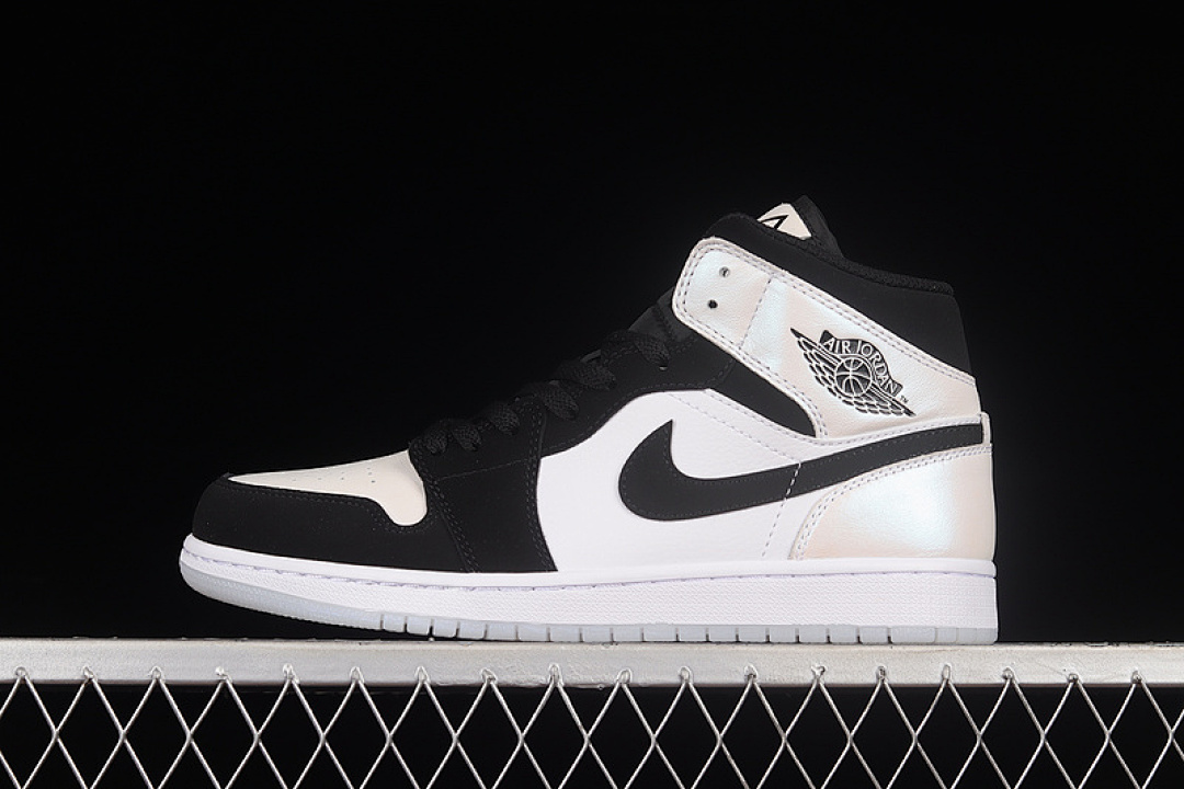 Jordan [DH6933-100]-[AIR JORDAN 1 MID SE DIAMOND WHITE/BLACK/MULTI-COLOR]-[MAN:40-46], photo 1