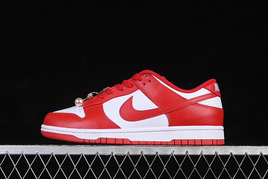 Unbranded [DD1873-116]-[DUNK LOW NEXT NATURE WHITE/UNIVERSITY RED]-[WOMAN:36-39]-[MAN:40-44], photo 1