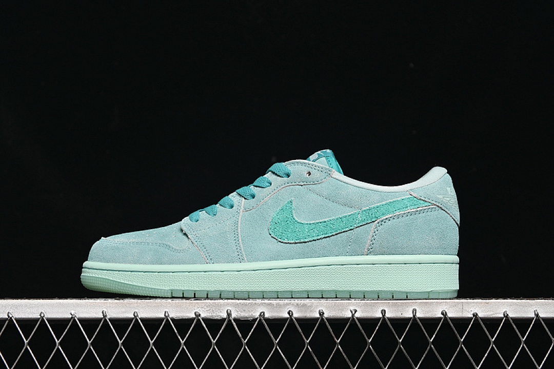 Jordan [HQ8111-300]-[AIR JORDAN 1 LOW WASHED TEAL GREEN]-[WOMAN:36-39]-[MAN:40-46], photo 1